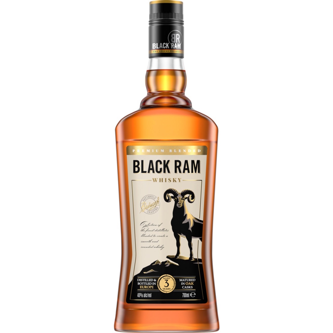 Black Ram Whisky 1000ml