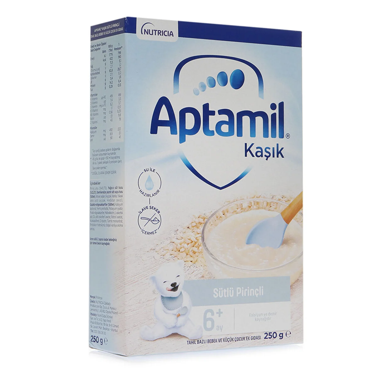 Aptamil 250 Gr Sütlü Pirinçli Kaş. Mama Y