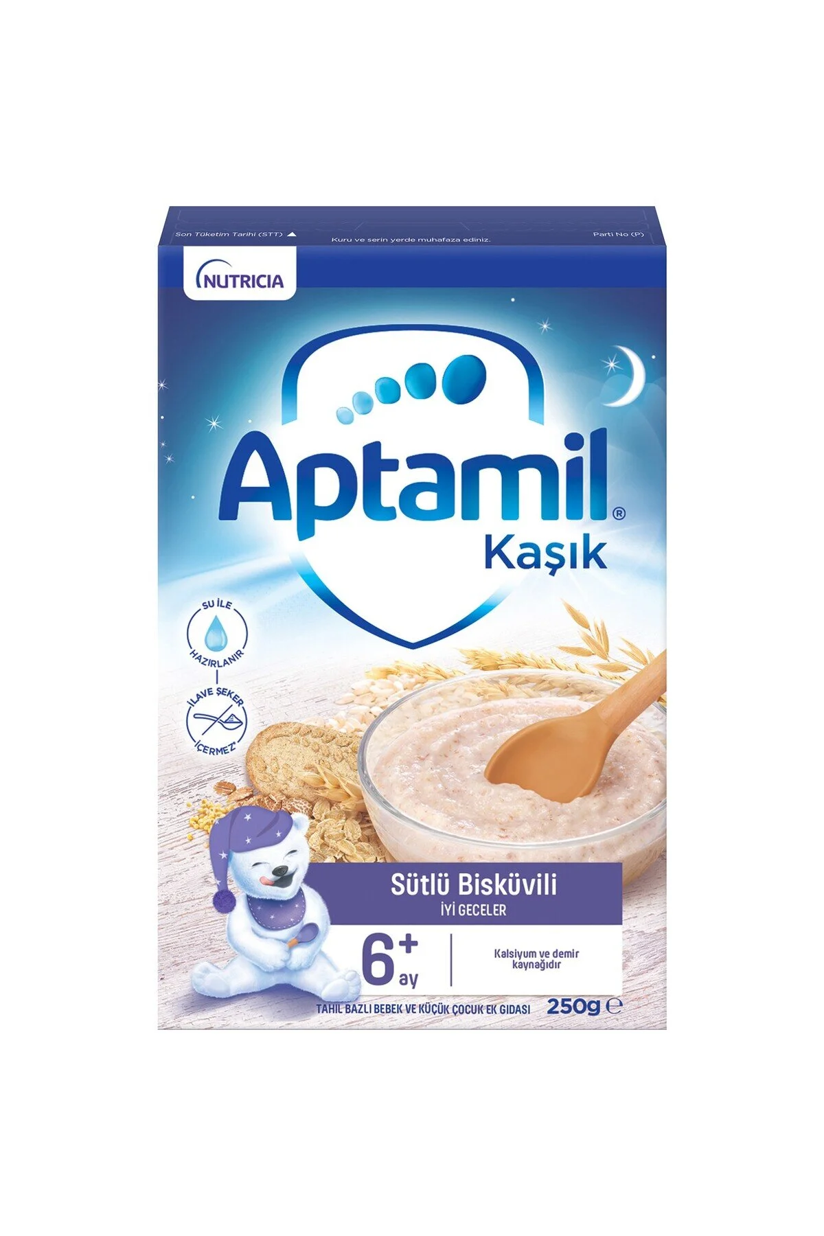 Aptamil 250 Gr Sütlü Bisküvili Kaş. Mama