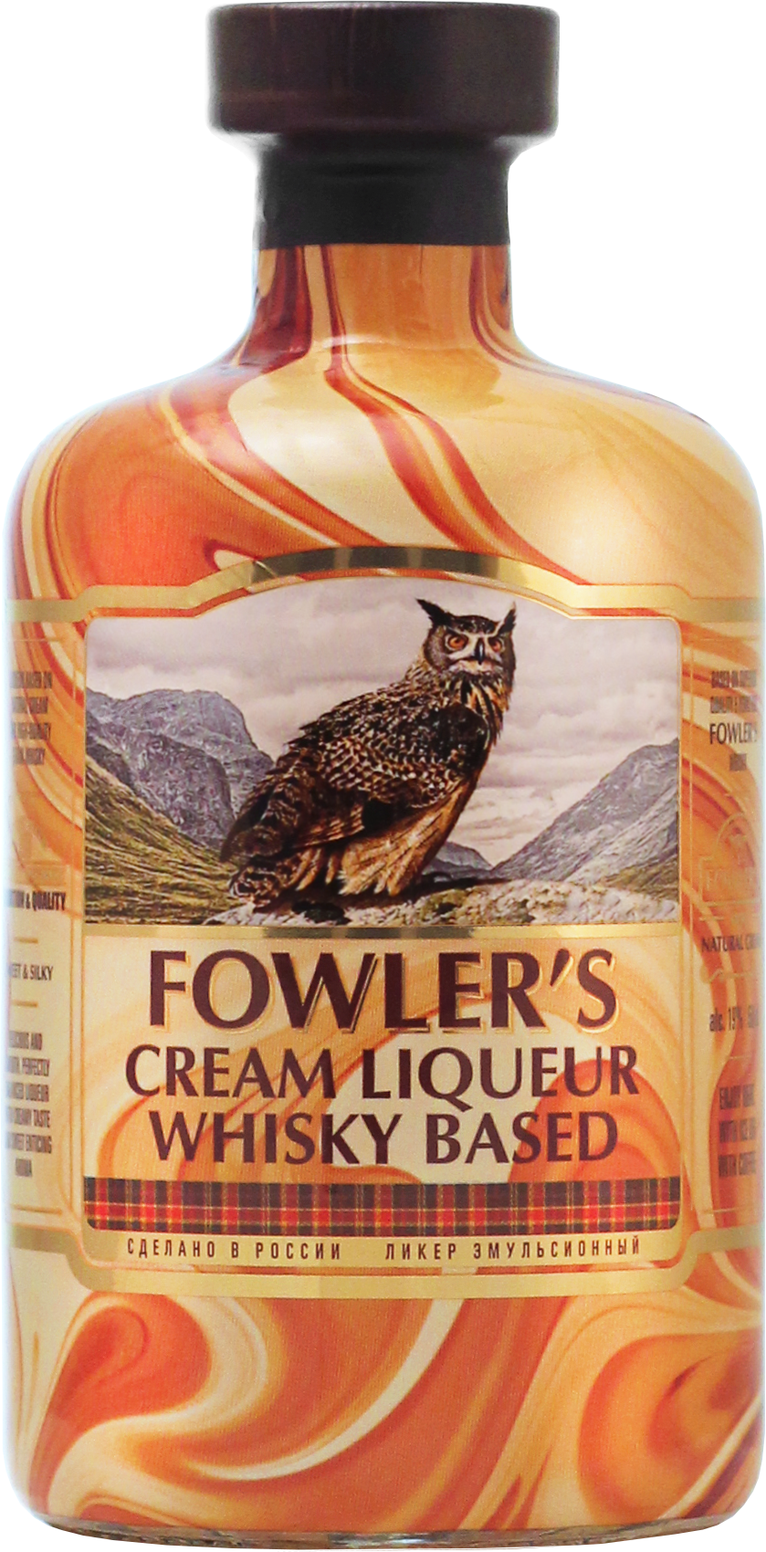 Lıqueur Fowlers Cream Whısky 50cl %19